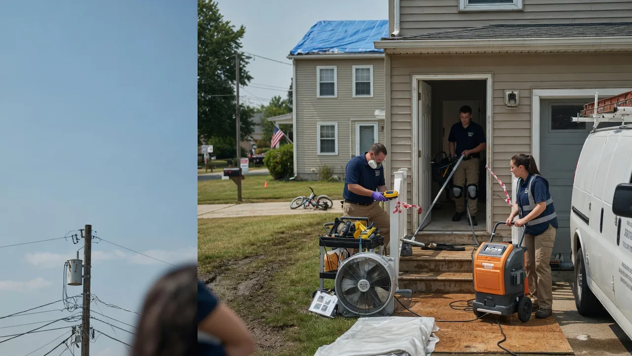 Water Damage Repair in Morley, MI near me